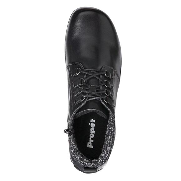 Propet Women's Delaney Leather Ankle Booties Black Size 10 N - Picture 4 of 5